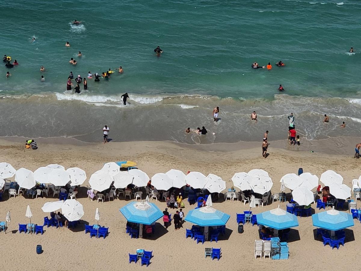 Panoramic Sea View Zamzm Flat Miami Family شقة فندقية زمزم بانورما بشاطئ ميامي - الاسكندرية صف اول مباشر علي بحر - عائلات فقط Alexandrie Extérieur photo