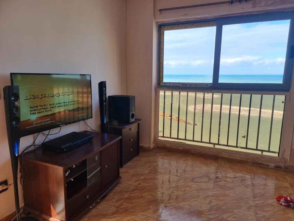 Panoramic Sea View Zamzm Flat Miami Family شقة فندقية زمزم بانورما بشاطئ ميامي - الاسكندرية صف اول مباشر علي بحر - عائلات فقط Alexandrie Extérieur photo