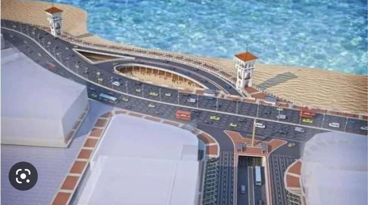 Panoramic Sea View Zamzm Flat Miami Family شقة فندقية زمزم بانورما بشاطئ ميامي - الاسكندرية صف اول مباشر علي بحر - عائلات فقط Alexandrie Extérieur photo